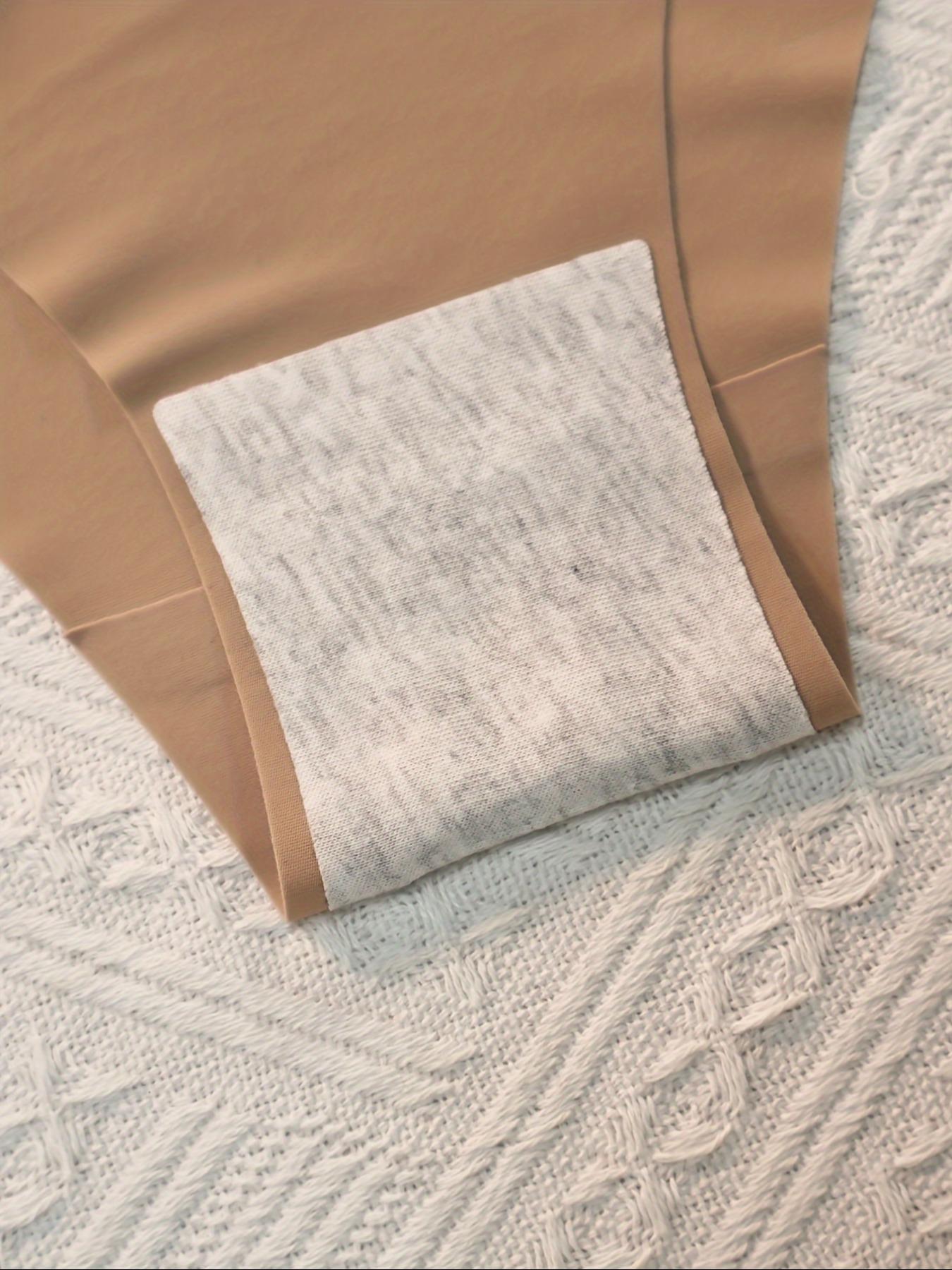 Women's Seamless Invisible Breathable Low Waist V-Shape Bikini Panties, 5 Pack Casual Sporty Smooth Yoga Underwear for All Seasons