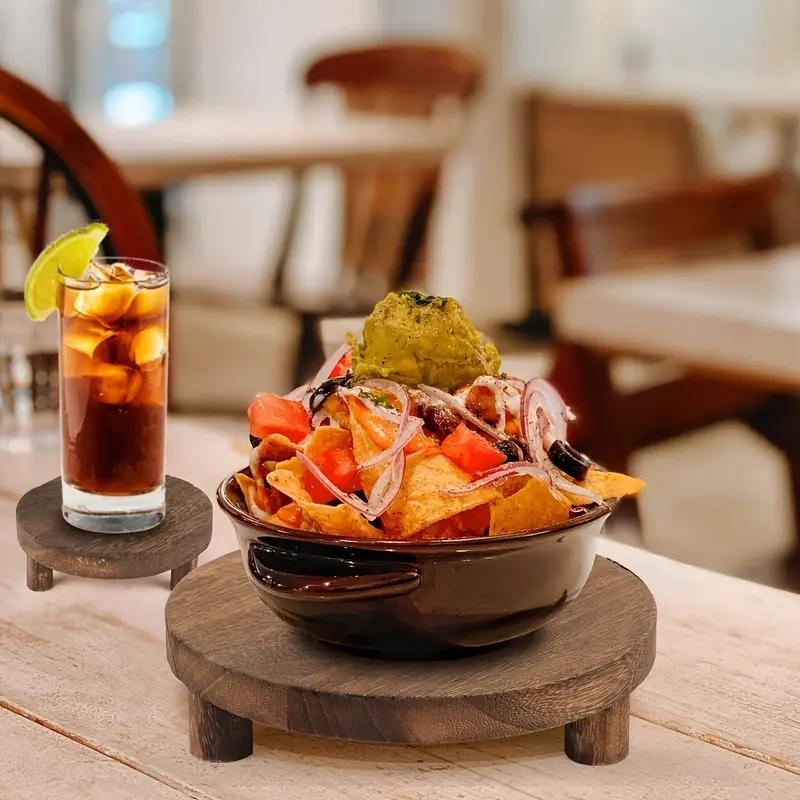 Wooden Display Riser, 3 Counts/set Versatile Party Cake Stand & Pedestal for Farmhouse Decor, Perfect for Easter, Valentine's Day & New Year, Racks