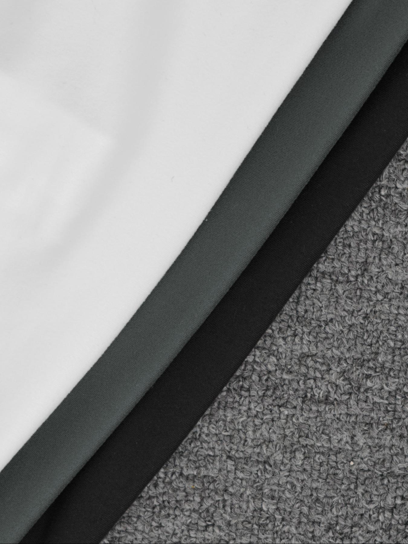 3pcs Autumn And Winter Women'S Casual Fashion Sporty Tee Set, With Multi Button Design, Solid Color Round Neck Long Sleeved Top, Athleisure Wear Set