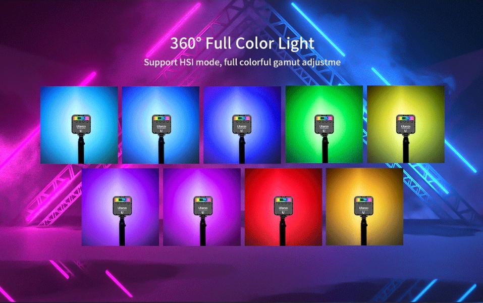 Ulanzi VL49 Rechargeable Mini RGB Light