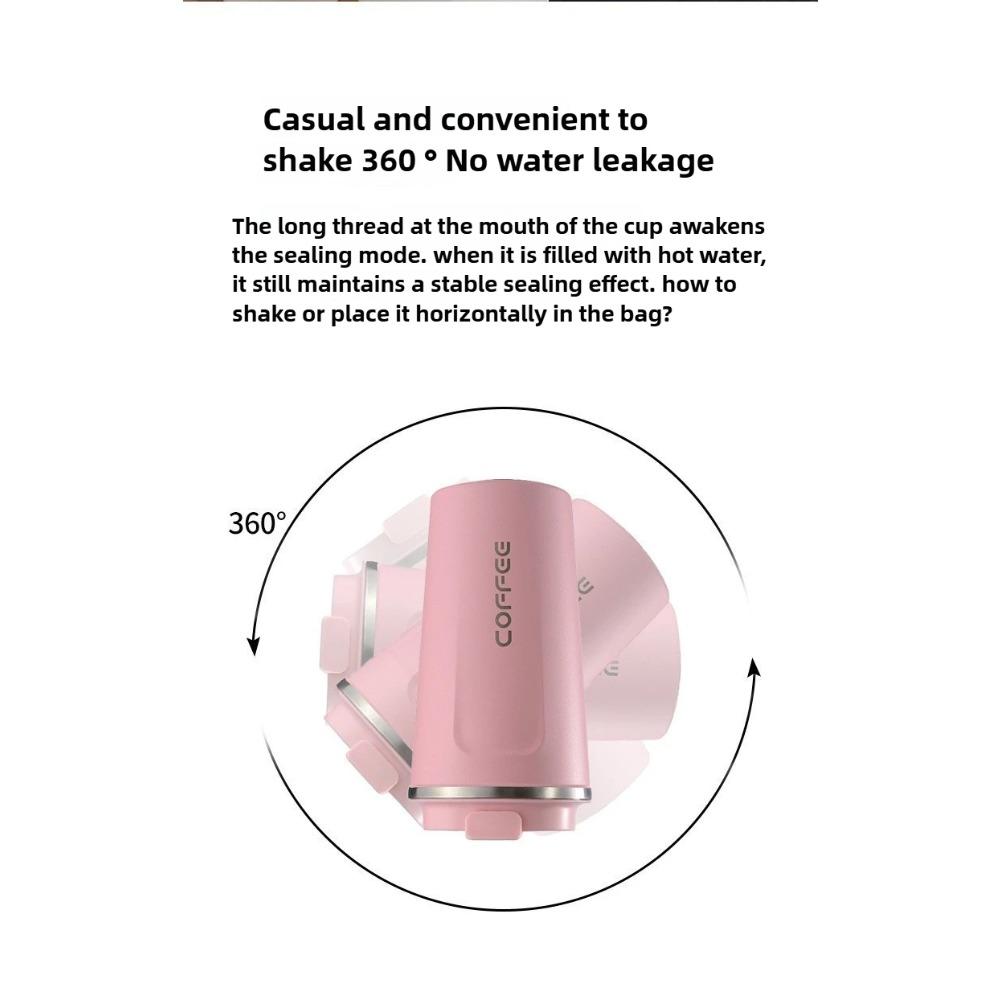 510ML Thermos Coffee Mug, Stainless Steel Coffee Cup, Temperature Display, Vacuum Flask, Thermal Tumbler, Insulated Water Bottle, Insulated Travel Drinkware