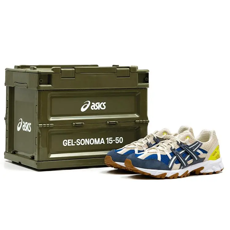ASICS Gel-Sonoma 15-50 Retro Casual Low-Top Running Shoes Limited Edition Gift Box 1201A438-400(S-BOX)