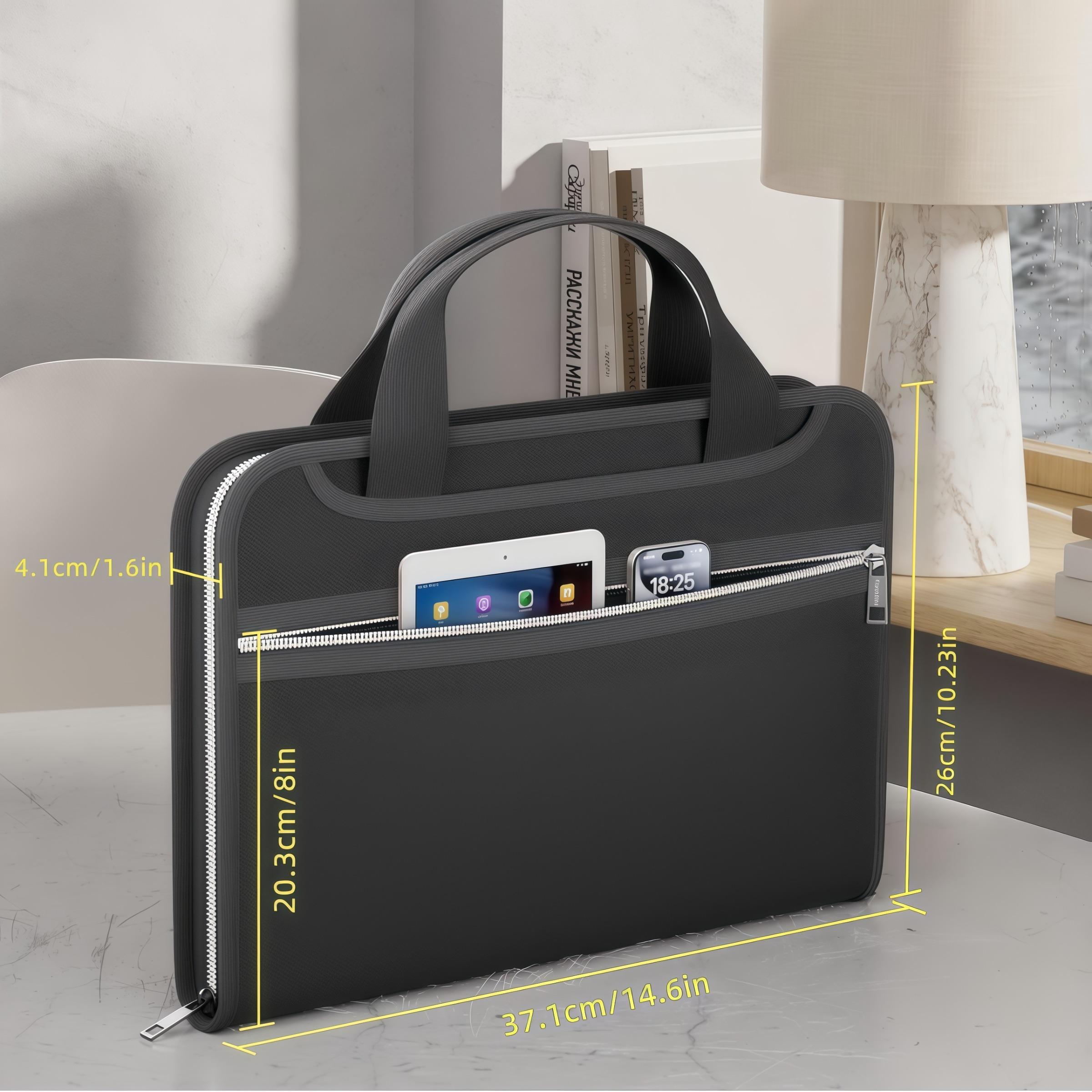 Fireproof Document Bag, Multi-Functional Fire-Resistant File Organizer, Expanding File Folder, Safe Storage for Important Documents & Certificates