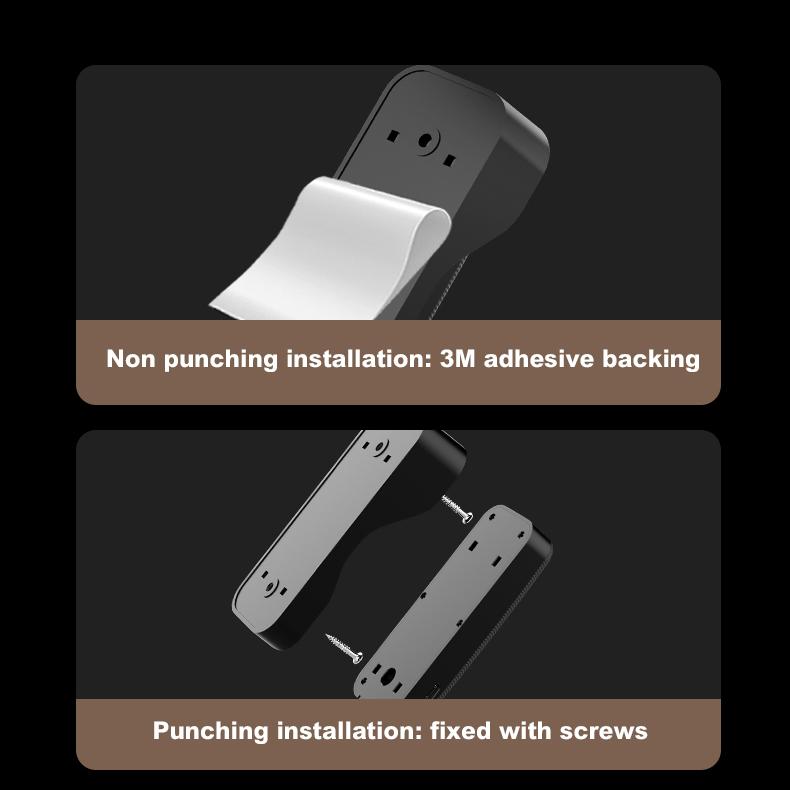 X6 Wireless Doorbell Camera, Rechargeable Smart Visual Doorbell, Modern Home Security Doorbell with Night Vision & Voice Changing,  Safety Intercom for Privacy, Alarm, Sensor,waterproof,Security Camera