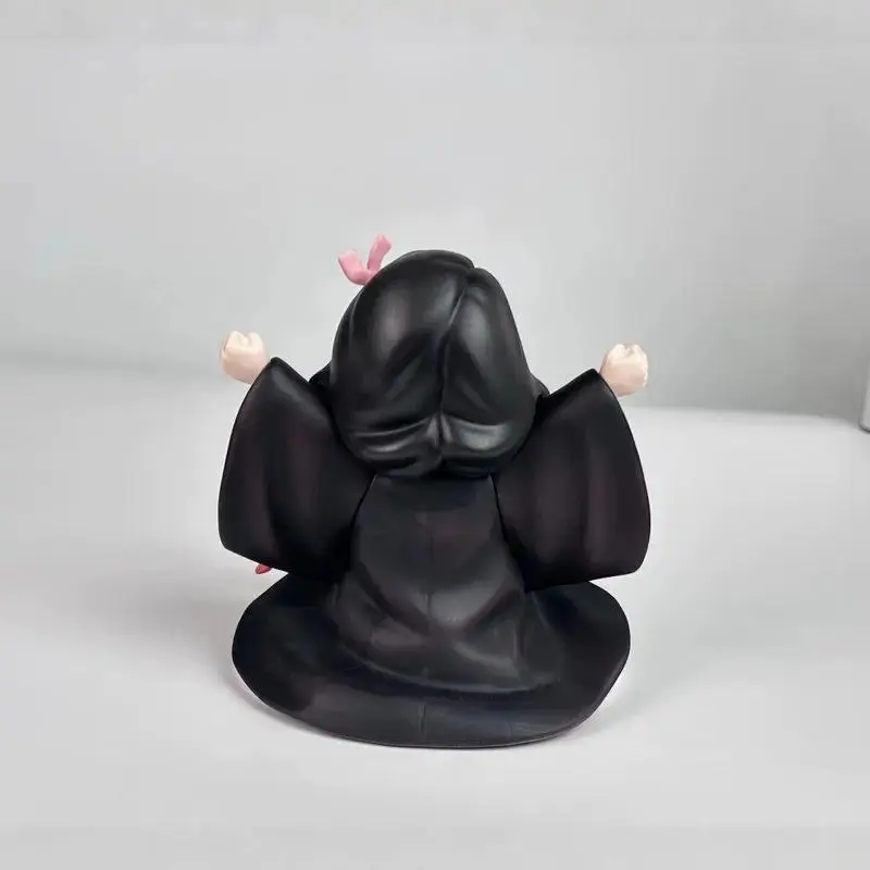 Demon Slayer Kamado Nezuko Mitsuri Kawaii Doll Sitting Pose Anime Figure Collectible Model Decor Ornament For Anime Fans Toys