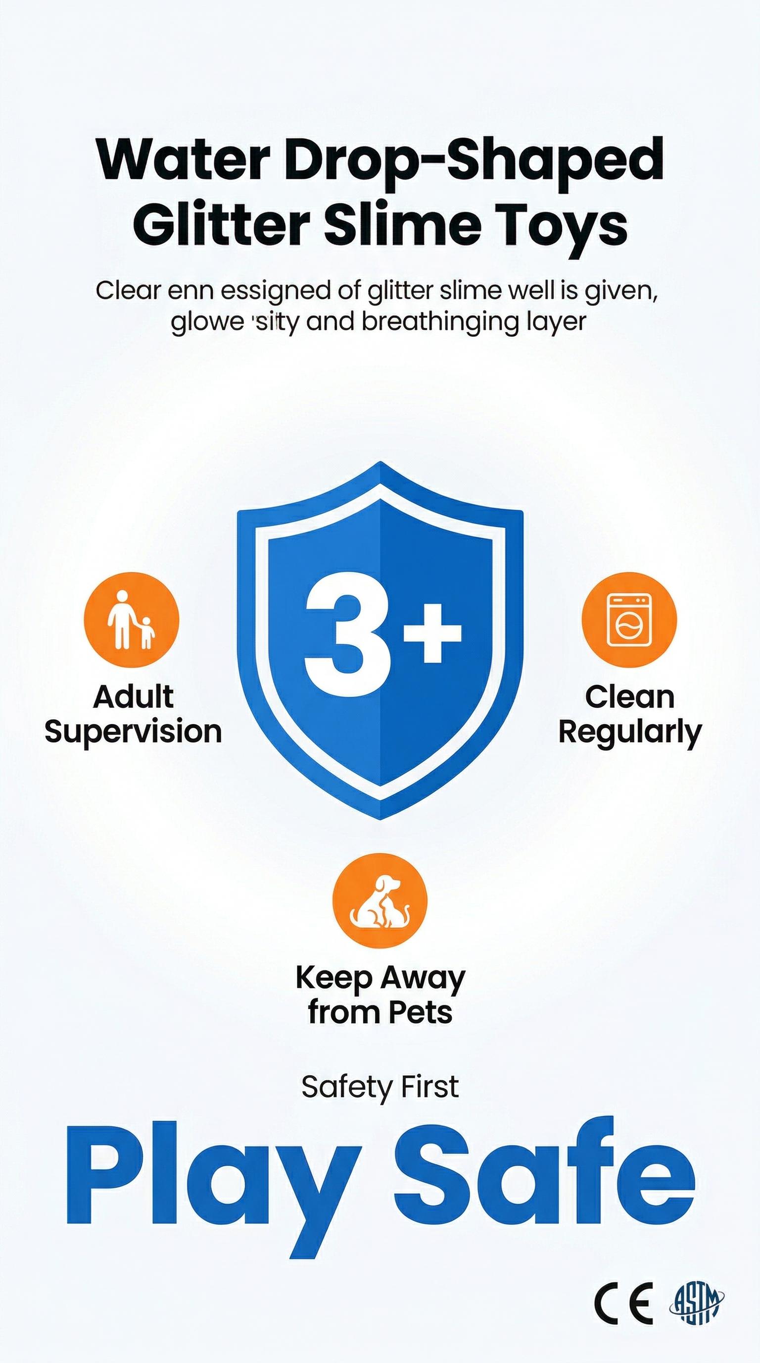 Water Drop Stress Relief Toy, Unisex Squeeze Toy, Relaxing Water Drop Maltose Candy, Perfect for Stress Relief, Model Xinghao, Kawaii Squishies