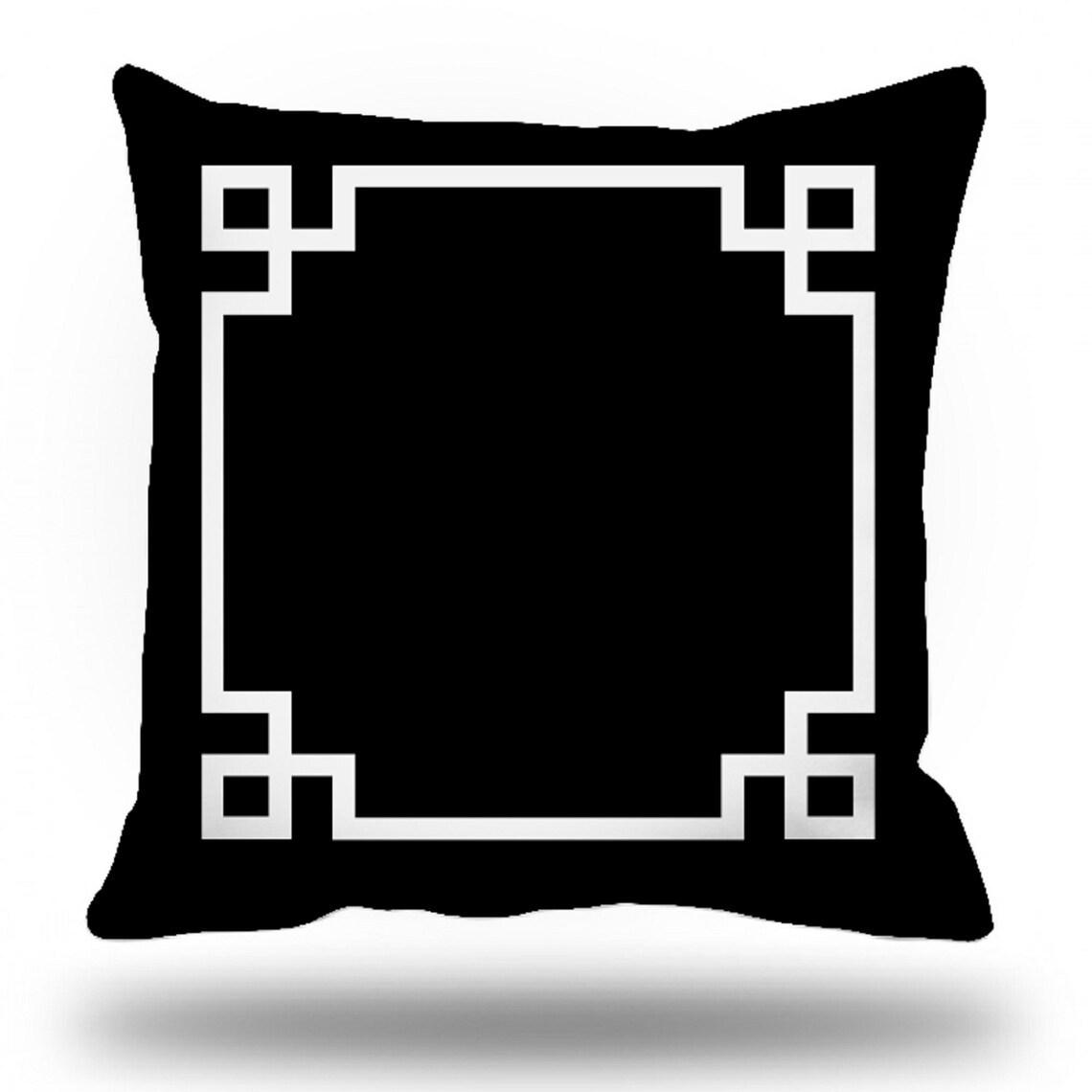 Modern Minimalist Geometric Pillow Cover, Border Cushion Case, Sofa Decoration Without Core, Stylish Home Accent