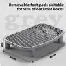 Double Layer Litter Mat - Anti-Spill & Easy Clean | Fits All Open/Closed Litter Boxes