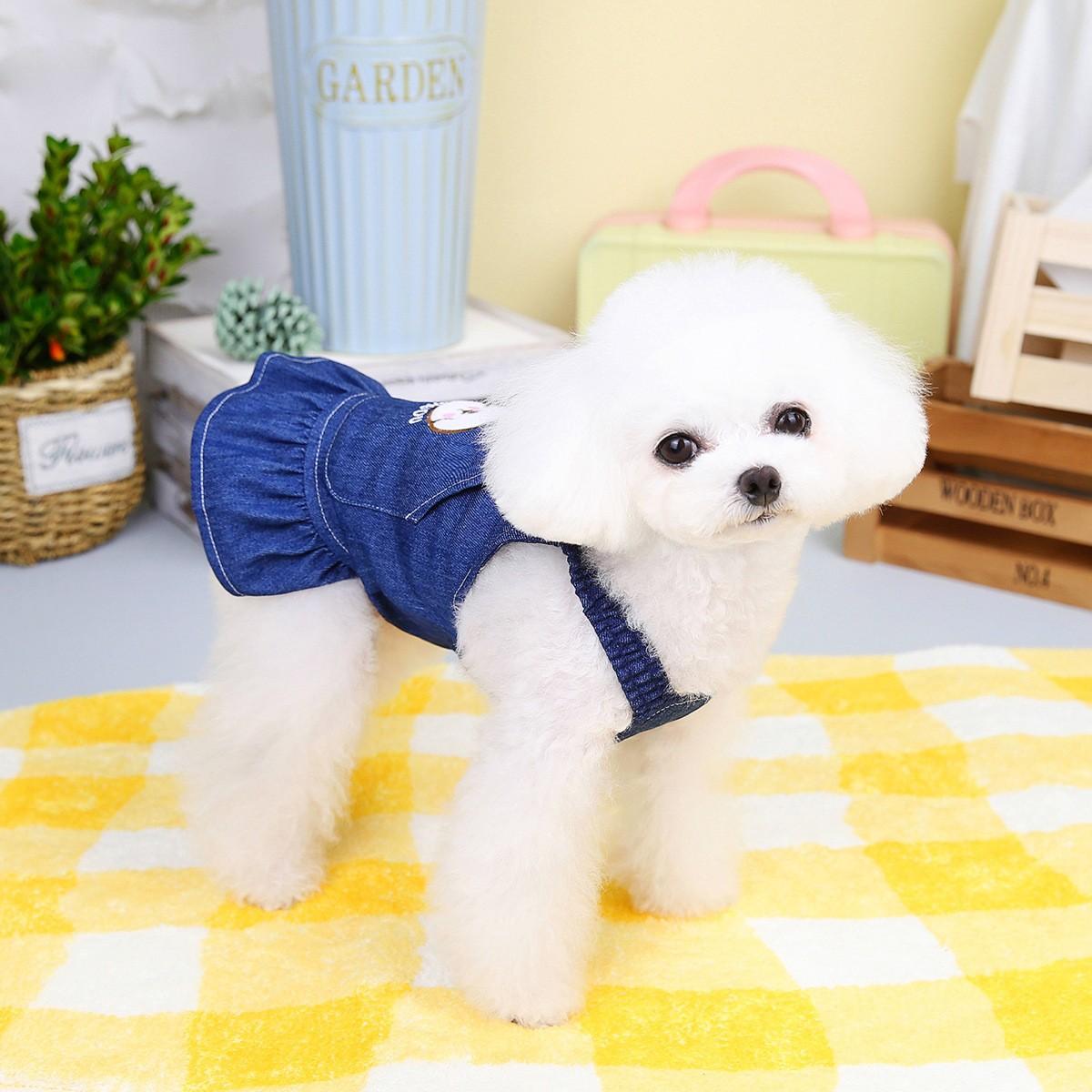 1Pc Pet Clothes Dog & Cat Apparel, Spring Summer Collection, Stylish Prints, Ideal for Daily Wear, Perfect Gift for Pets