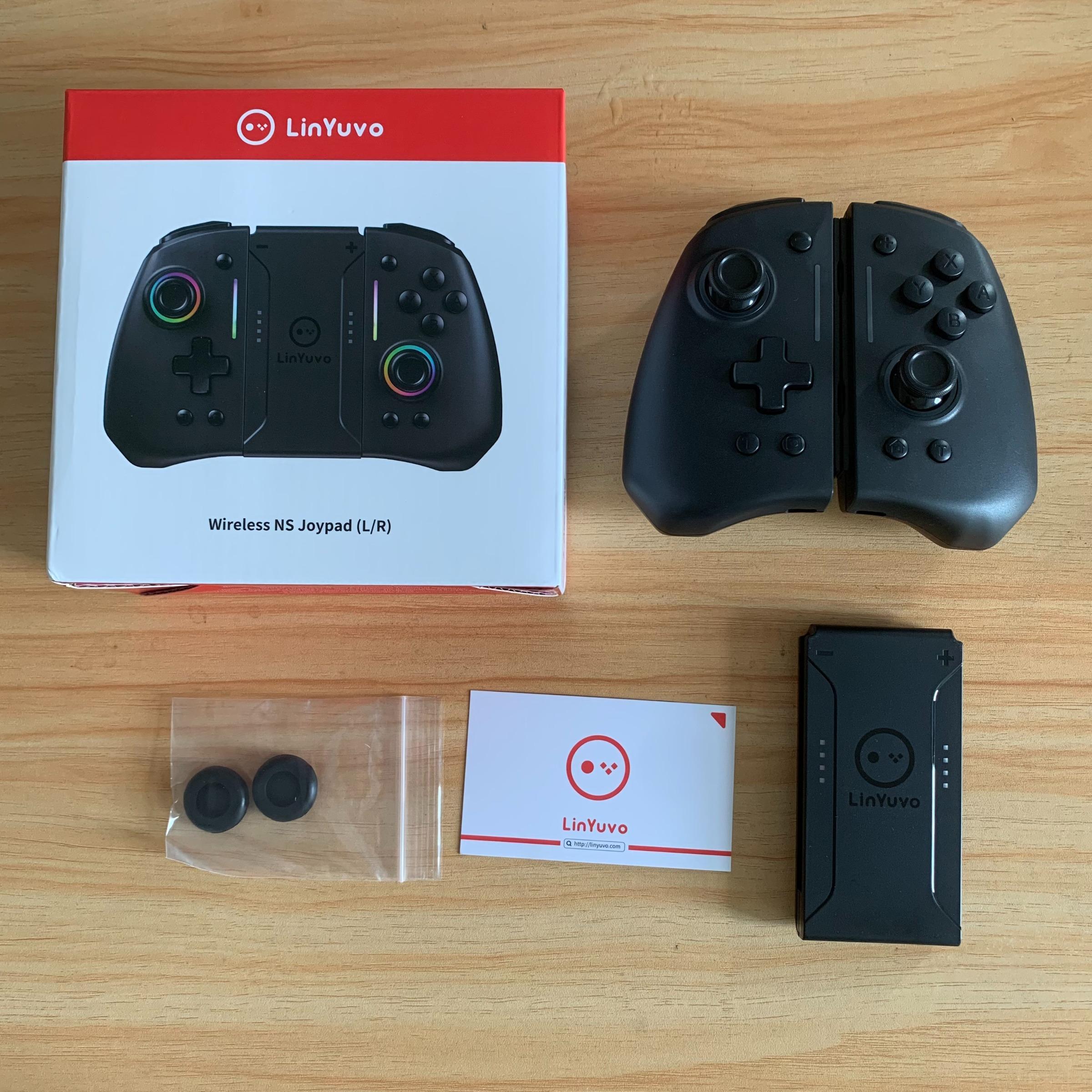 Wireless Bluetooth Control For Nintendo Switch & OLED & Lite Gamepad Controller Gaming Command Mando Game Pad Accessories Wireless Game Controllers Hall effect joystick Console Joystick RGB light macro six axis motion Kit Digital Wireless Controller