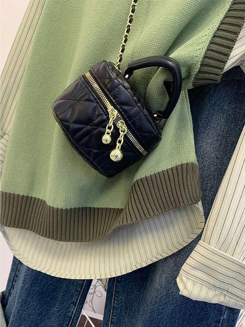 Women's Knitted Sweater Vest, Spring & Fall Casual Loose Fit Round Neck Top, Stylish Small Batch Design, Versatile Layering Piece