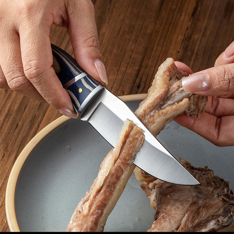 Handmade Hardwood Handle Knife - Your Outdoor SidekickYour Next Outdoor Adventure Deserves This Premium Knife