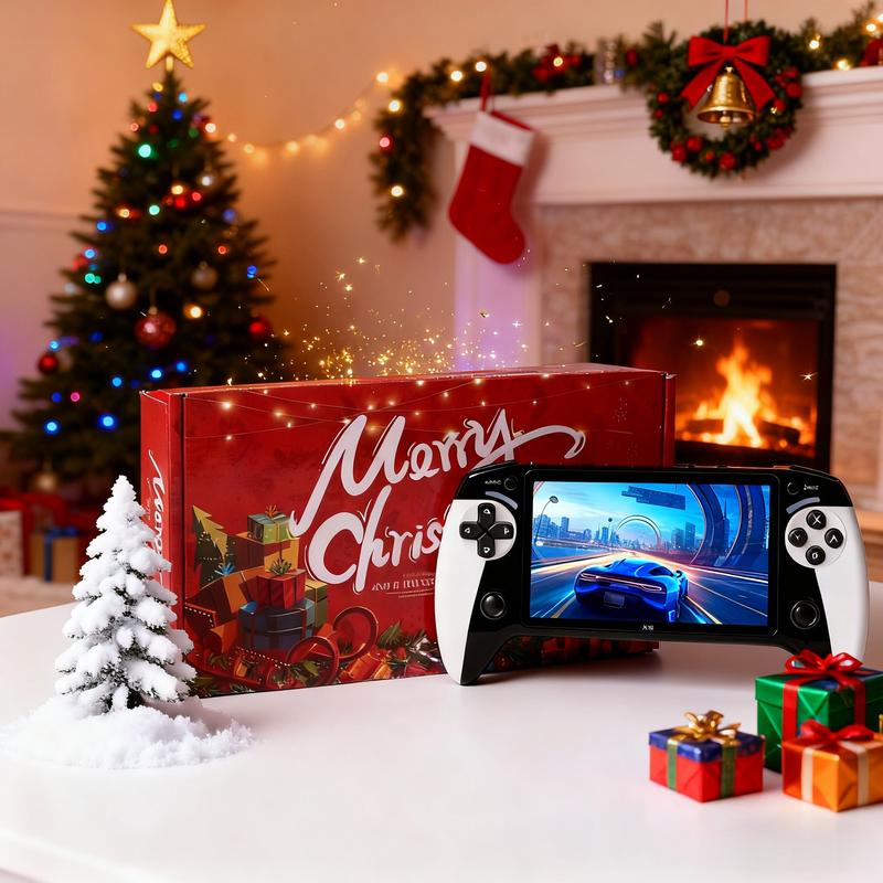 X9 Classic Game Console, Handheld Gaming Console, Supports 10 Retro Simulators, 5.5 Inch HD Screen, New Flagship Chip, Performance Boosted over 80%, Ideal for Nostalgic Gamers