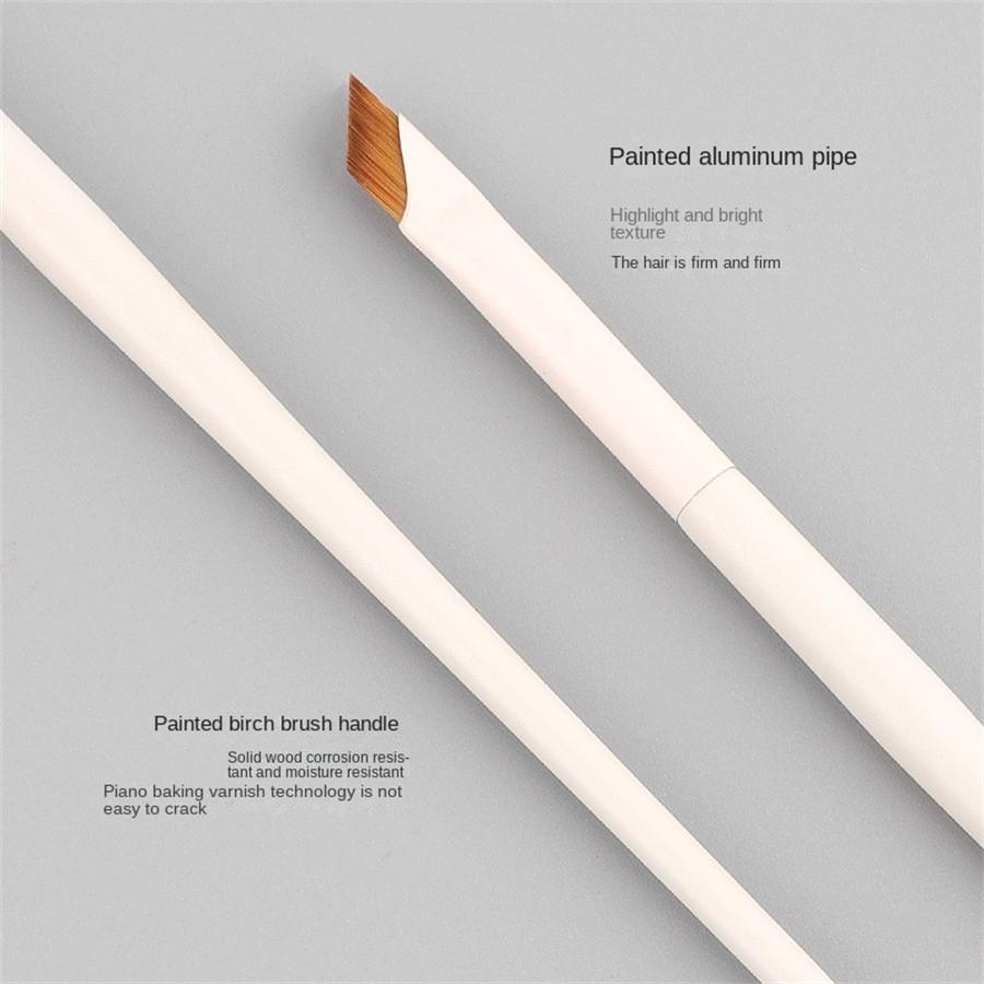 Upgrade Blade Eyeliner Brush, Ultra Thin Fine Angle Flat Eyebrow Brush, Under Eye Makeup Brushes, Precise Detail Brush