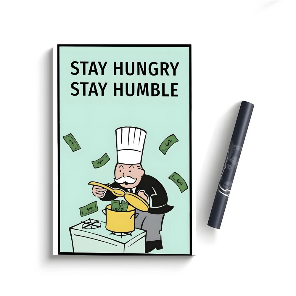 M-Monopoly M-Millionaire Money Poster Bedroom Home Decor Art Poster Perfect Gift for Family and Friends