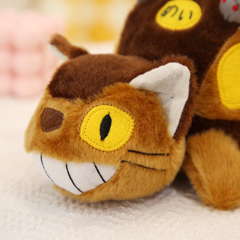 Hot 30-40cm Animation Bus Totoro Anime Peripheral Doll Soft Plush Animal Toys Stuffed Totoro Bus Kids Xmas Birthday Gift