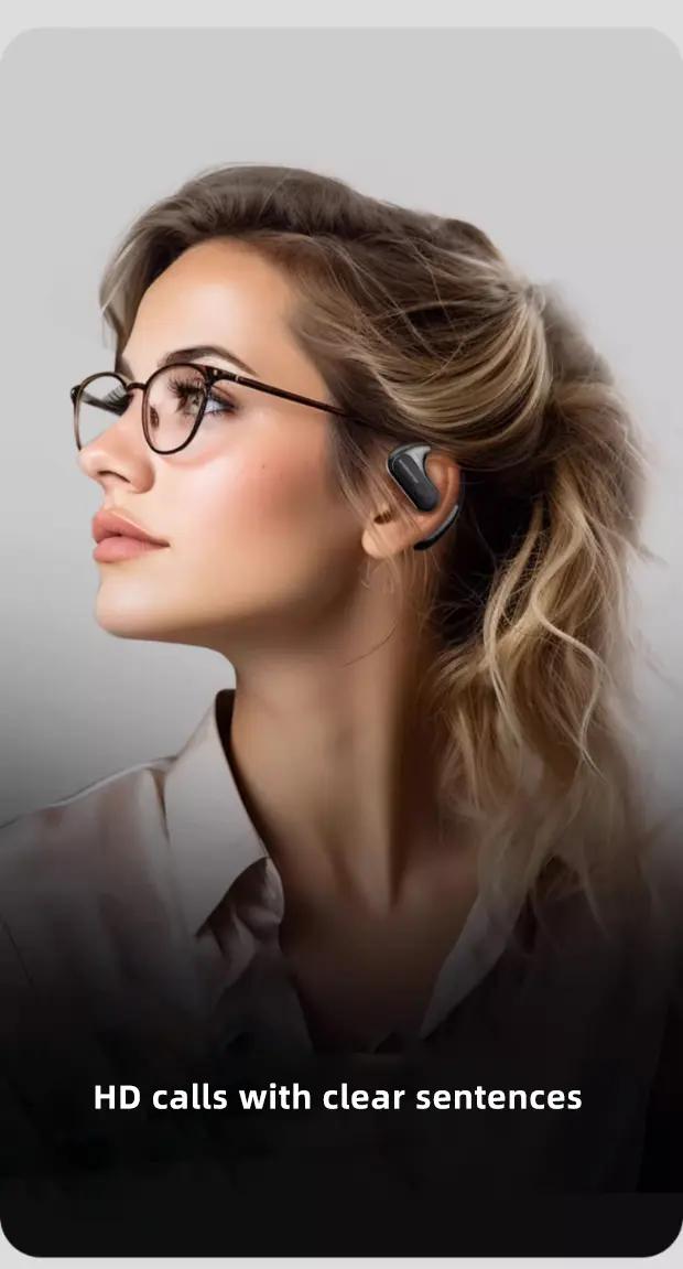 Monster Open Ear Headphones AC320,  Wireless Earbuds Bluetooth 5.4 with Clear Talk, Stylish Rotating Case with Lanyard, Type-C Charging, Comfort Fit, 24H Playback, Water Resistant Sport Earbuds - SummerWins - DealsForYouDays