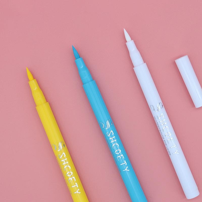 Waterproof Liquid Eyeliner, 12pcs Long Lasting Matte Eyeliner, Quick Drying Eyeliner Pen, Longwear Eye Liner, Professional Daily Makeup Accessories Waterproof Liquid Eyeliner, 12pcs Long Lasting Matte Eyeliner, Quick Drying Eyeliner Pen, Longwear Eye Liner, Professional Daily Makeup Accessories