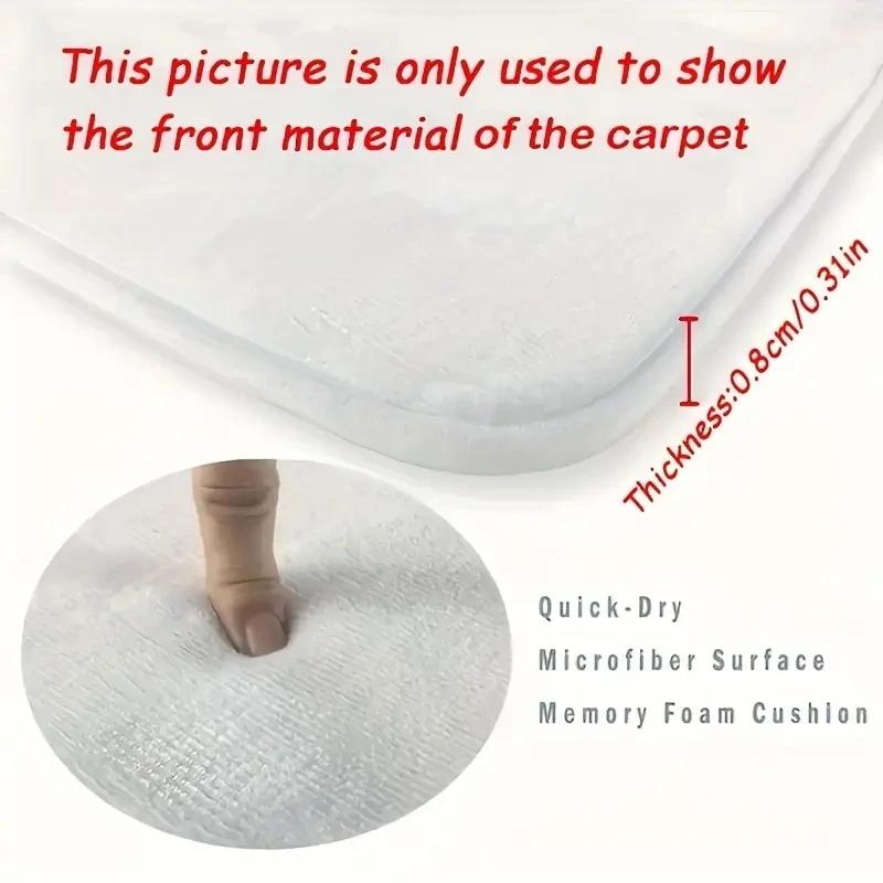 3pcs Black and Golden Faux Marble Pattern Rug Set, 0.8cm Flannel Material, Modern Minimalist Style, Non-Slip Bath Mat, O-Shaped Non-Slip Toilet Seat Cover, Exquisite Home Decor Set