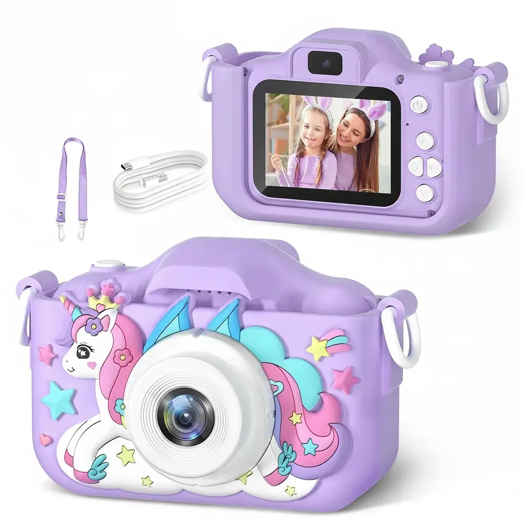 Puzzle toys, Christmas birthday gifts, children's digital cameras, gifts with cameras, children's cameras
