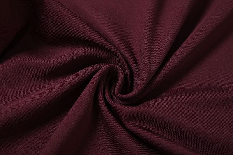 DOUCIU Autumn Street Personality Basic Solid Color Sports Casual Tight Sexy Hot Women'S Thin Long Sleeve Hollow Metal Decoration Body Shaping Jumpsuit Trousers