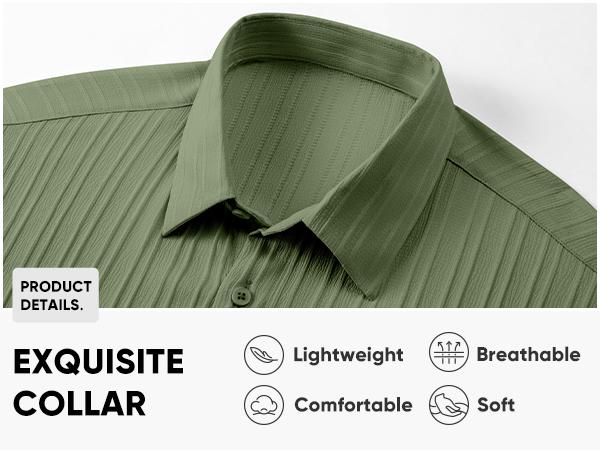 JMIERR Hawaiian Shirt for Men Button Down Short Sleeve Shirts Textured Casual Summer Beach Shirts with Pocket Shortsleeve Menswear Top