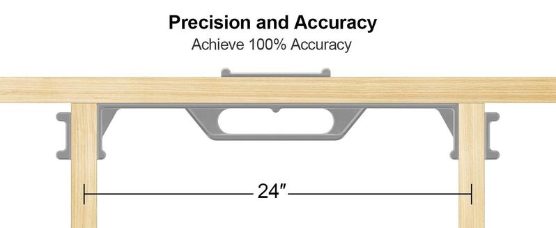 AltitudeCraft 12″/16″/24″ Precision Stud Layout Tool for Quick, Accurate Framing - Ideal for Construction & Home Projects