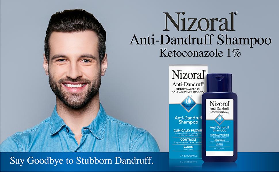 Nizoral Anti-Dandruff Shampoo with 1% Ketoconazole, Fresh Scent, 7 Fl Oz,summervibes