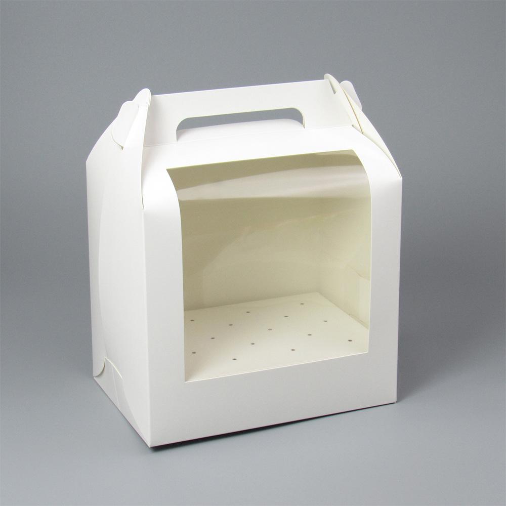 20/15/10/5/1pcs Handheld Clear Window Lollipop Gift Boxes, White Paper Visible Display Boxes for Handmade Sweets.needoh.paper plates