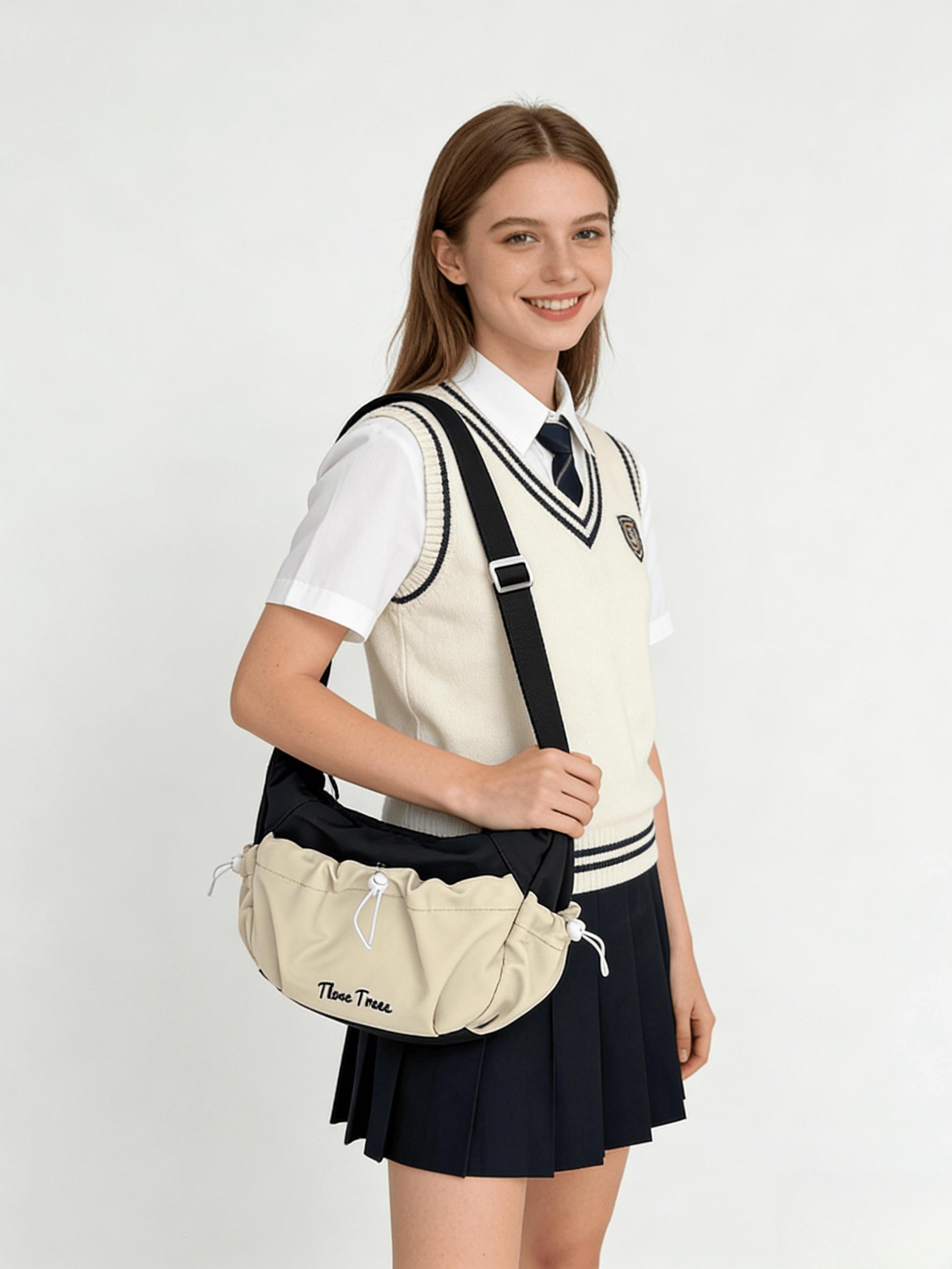 Cloud Soft Hobo Dumpling Crossbody Bag for Women Teen Girls, Lightweight Crescent Shaped Single Shoulder Sling Purse, Spacious Slouchy Handbag for Student Daily School Travel Shopping Casual Outdoor Use