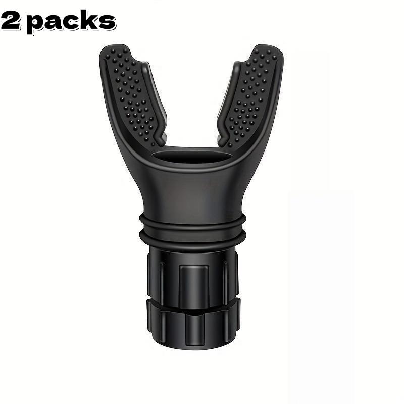 Portable Adjustable Resistance Lung Exercise Tool, 2-Pack Breath Training Device, Fitness Equipment for Gym Workouts, Abdominal Breathing Trainer