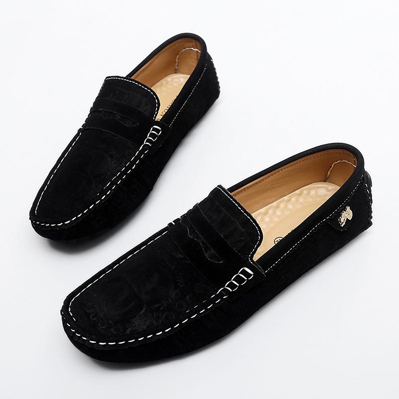 New Men's Velvet Loafers 2026, Multiple Colors Available, Classic Plain Design, Anti-Slip Rubber Sole, Comfortable Casual Walking Shoes