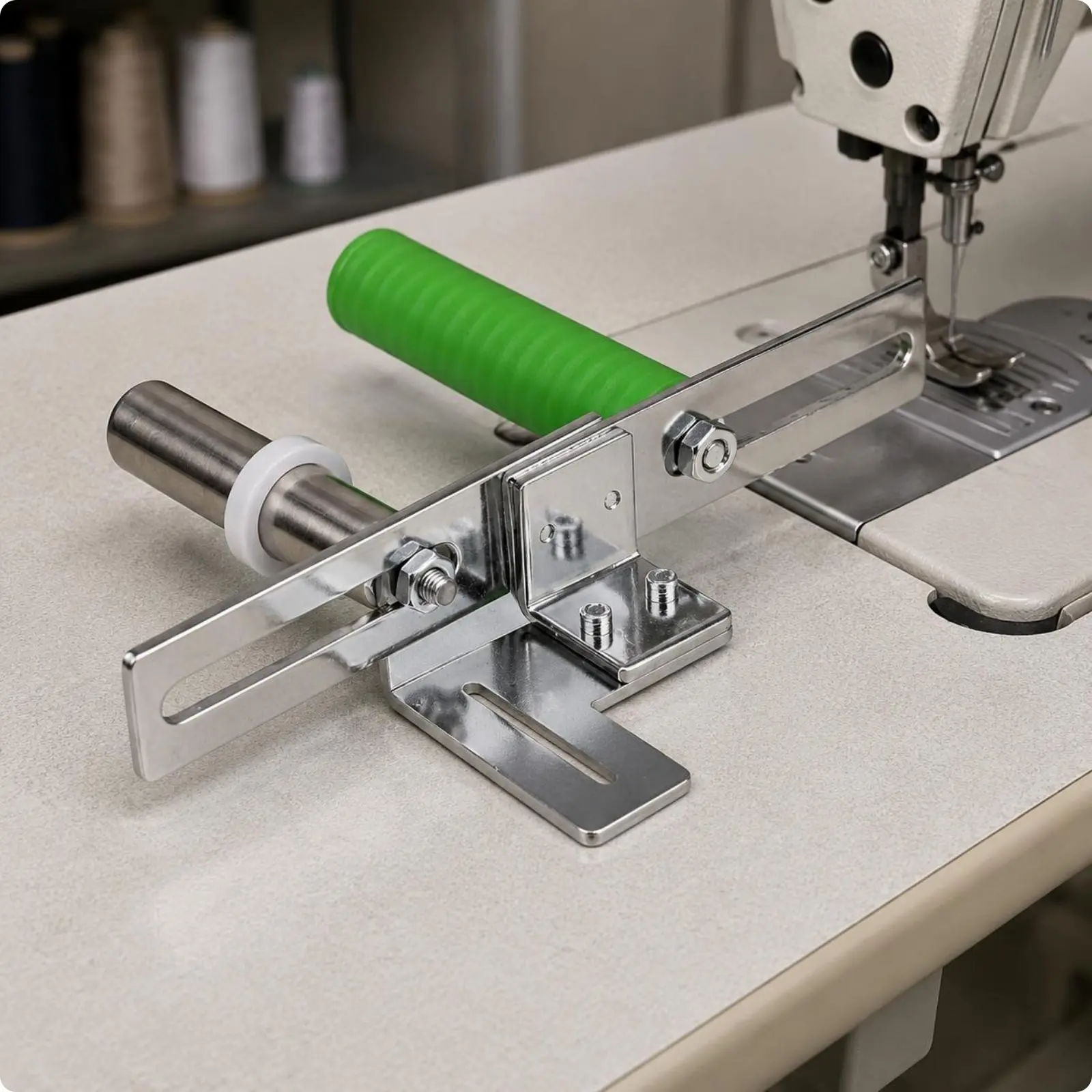 Adjustable Elastic Binding Attachment for Sewing Cuffs