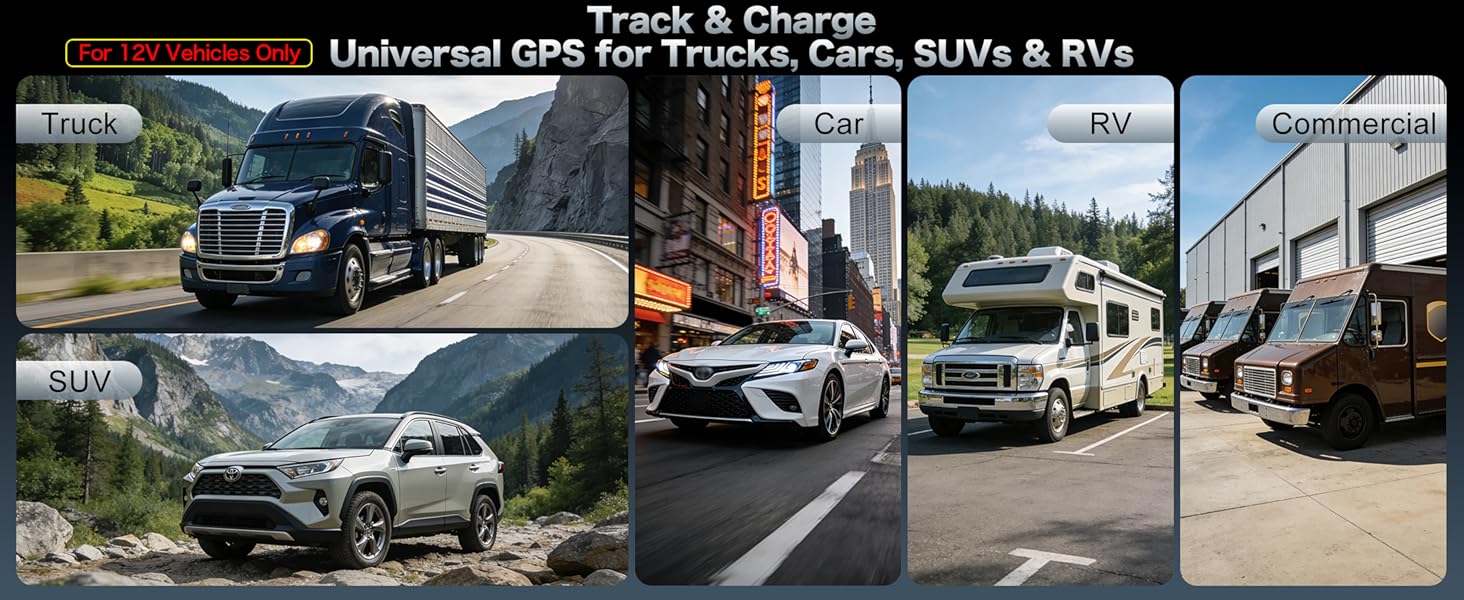 LIONO Car GPS Tracker & Charger with Built-in Rechargeable Battery, GPS Tracker for Vehicles, Hidden Car Tracker for Anti-Theft & Parking Location, for Family& Fleets, No Monthly Fee, No SIM, iOS Only