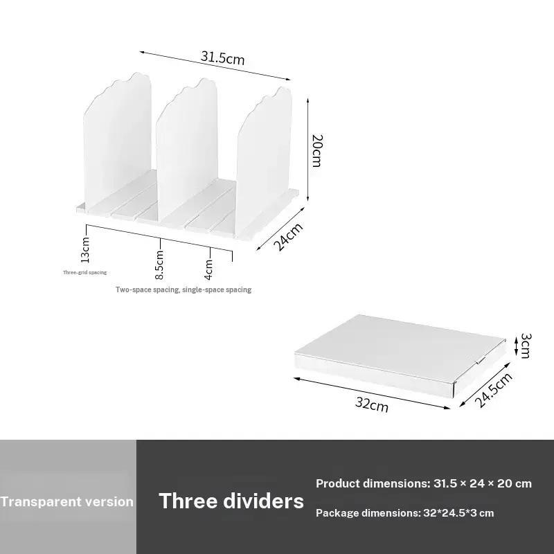 Wardrobe Divider Board, Organizer Cabinet, Bookshelf, Bag Storage Box, Home Storage Rack for Bags, Leather Bag Wardrobe Partition