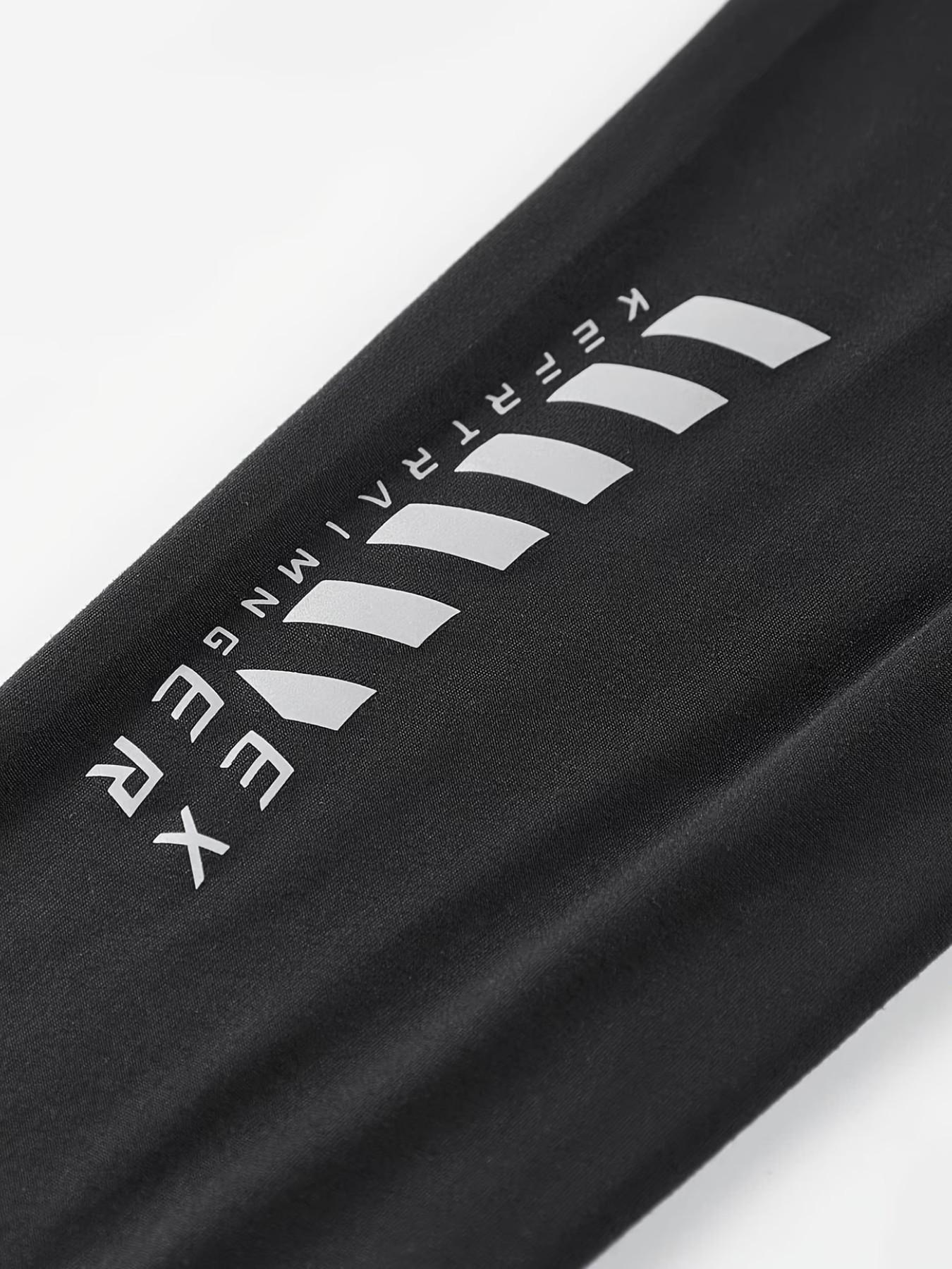 Men's Two-In-One Training Shorts and Compression Pants, High Elasticity Workout Shorts, Summer Multifunctional Shorts, Asymmetric Hem