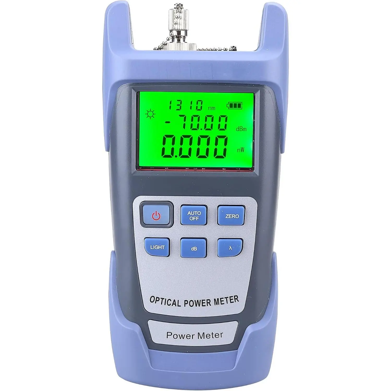 FTTH Fiber Optical Power Meter with Light Source SC FC Connector Optic Test Equipment for CCTV Communication Engineering OPM-70~+10dBm