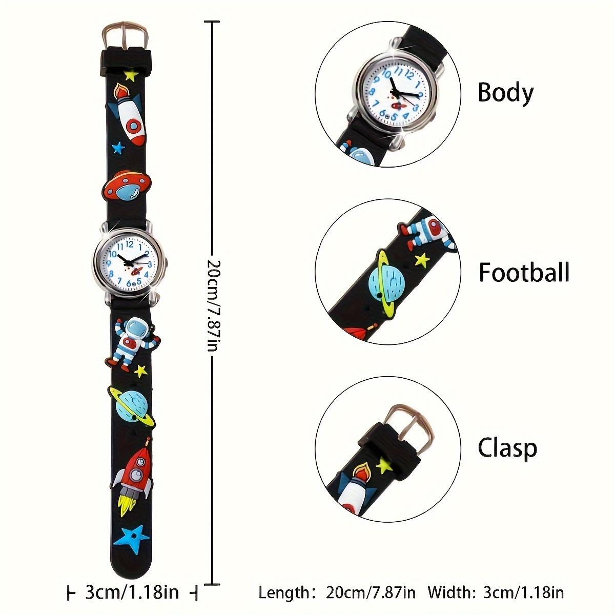 1pc/2pcs New Creative Astronaut Fashion Casual Quartz Watch, Suitable for Daily Wear, Birthday Gift