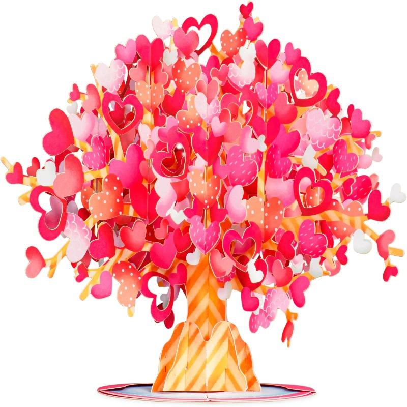 Paper Love Flower Bouquet Pop-Up Card – Mothers Day Gift, Mother's Day Card, Mom's Day Flowers, 3D Popup Greeting Card, Keepsake Flowers, Inspirational Card, Gifts for Mom, Wife, Grandma, Mother-In-Law, Birthday, Anniversary, Get well, Thank You