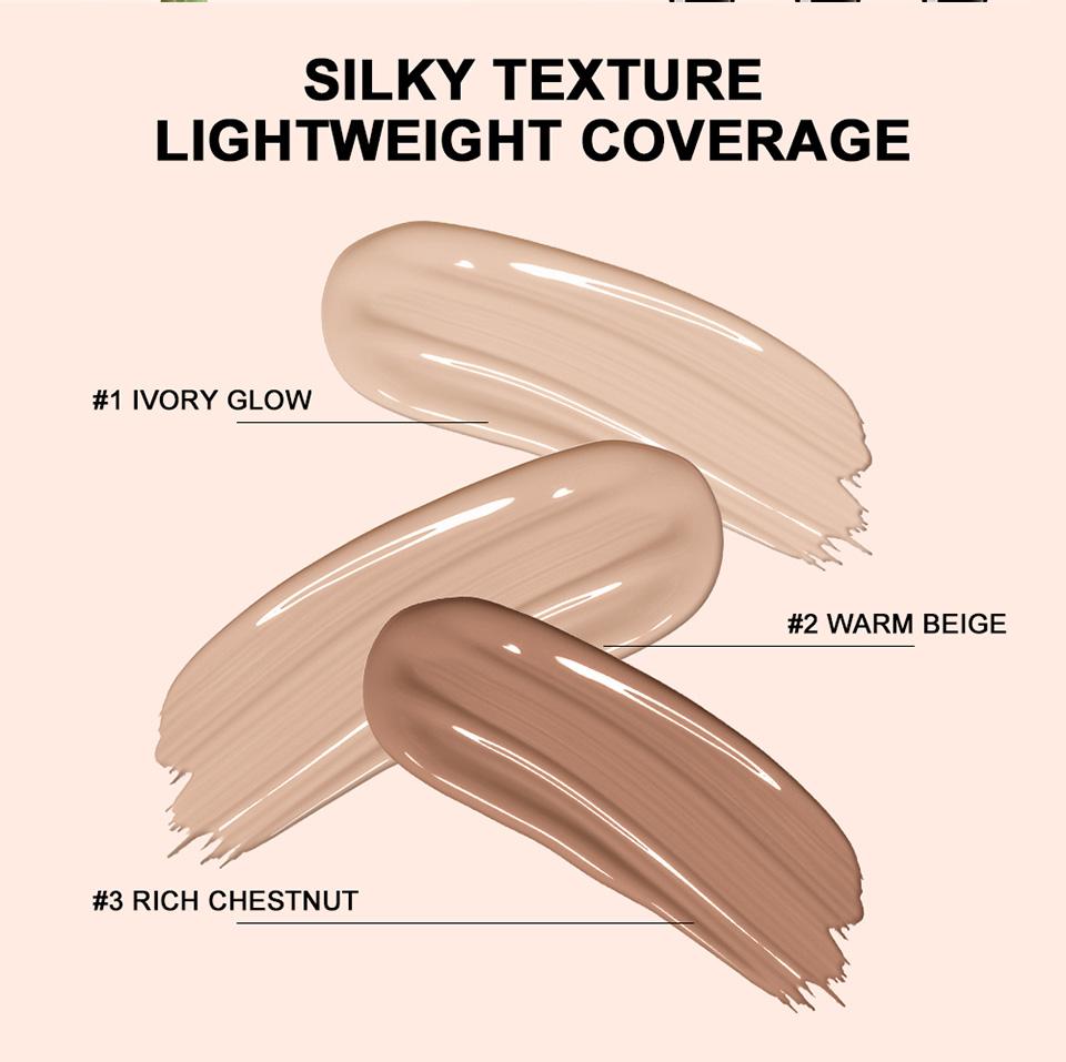 3-colour concealer pen, liquid concealer pen, dark circle concealer pen, tear trough concealer pen, highlighting concealer pen, acne scar concealer pen, blemish concealer pen, precision concealer pen, easy-to-use concealer pen