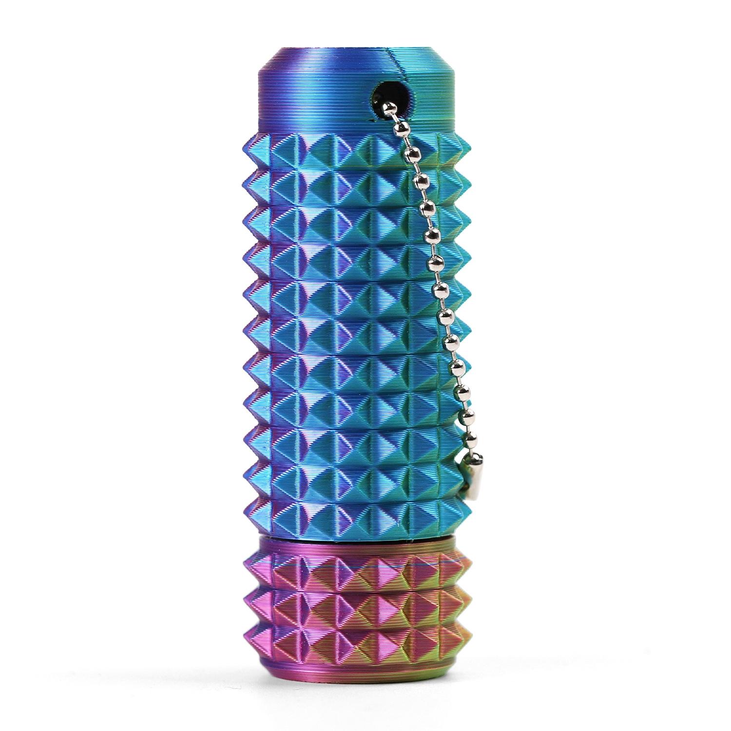 Little Ouchies Pain Fidget Toy, Rotatable Spiky Sensory Fidget for Anxiety Relief, 3D Printed Grippie Keychain for Focus & Stress Relief