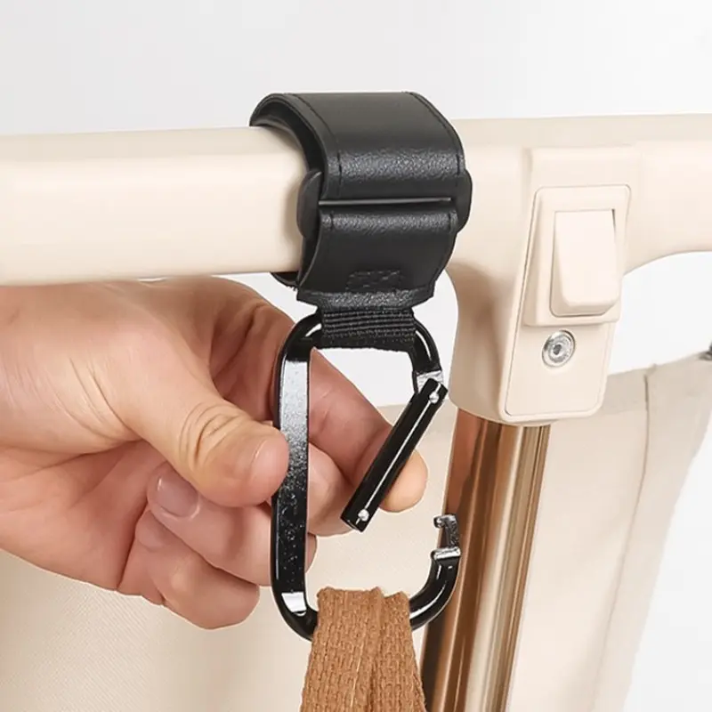 Baby Stroller Hook, Metal Storage Hook for Baby Pushchair, Essential Accessory for Parents, Durable and Convenient Design