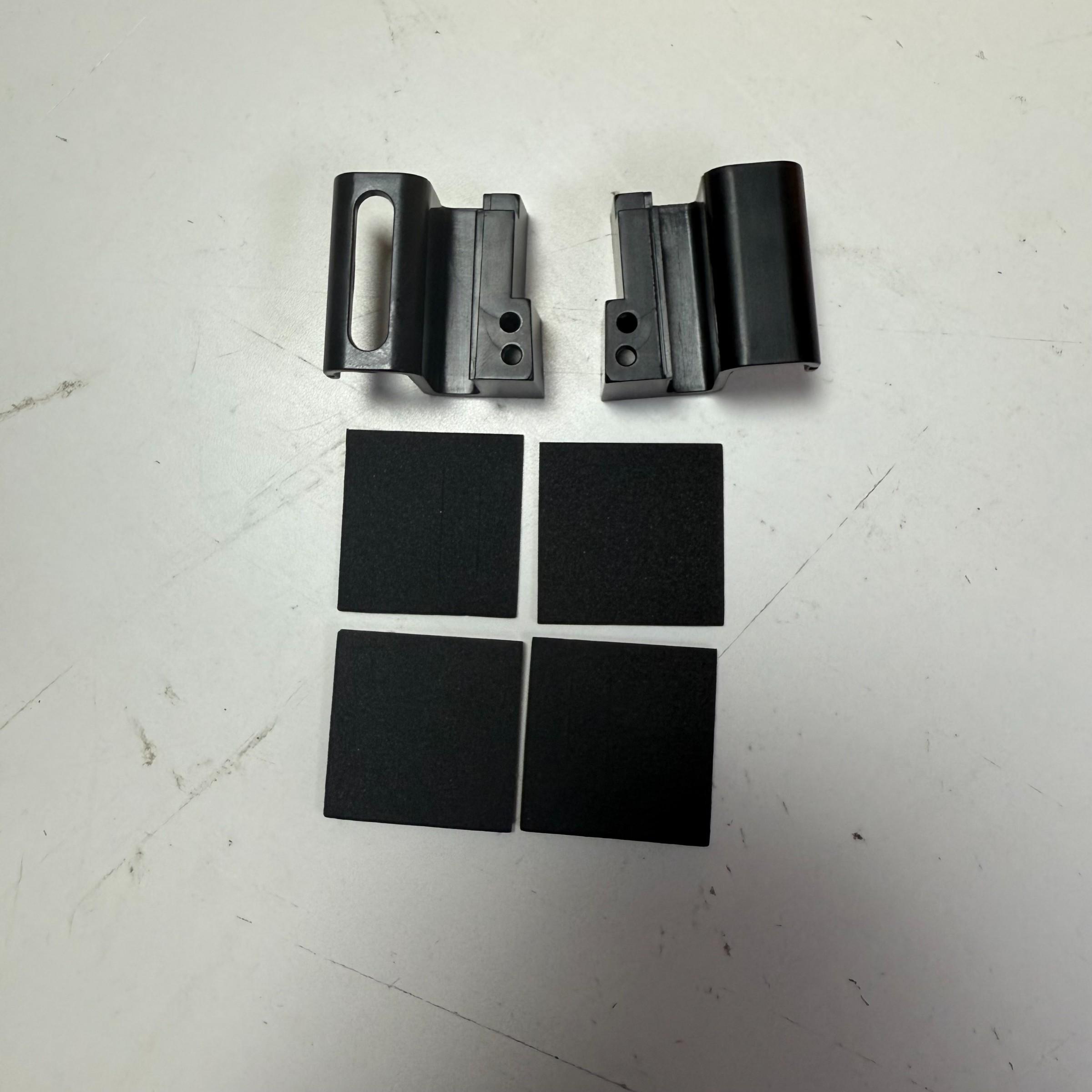 1 Pair Black Phone Holder Clip Mount Bracket for DJI Mavic Mini/ Mavic 2 Pro/ Air Spark