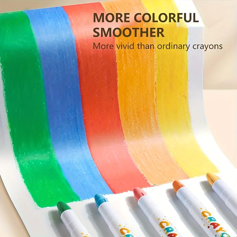12/24/36/48 Color Twist Crayons Non-Toxic Washable Crayons,Ultra-Silky ...