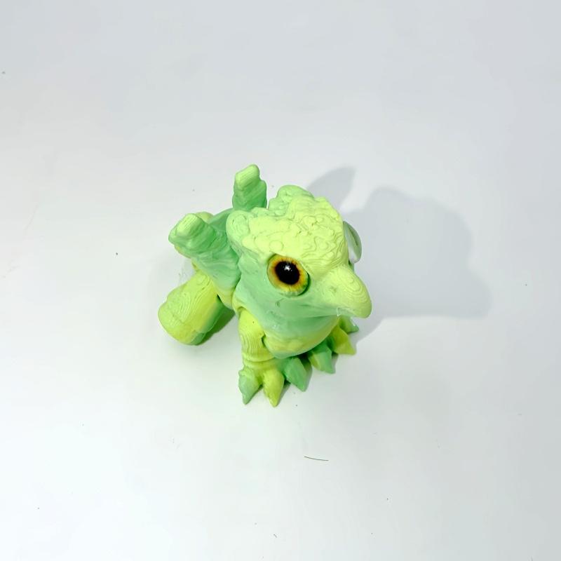 3D Printed Toy Griffin Wings Small Animal Jointed Simulation Fun Ornament Creative Handmade Model, Unique Collectible Decorative Piece