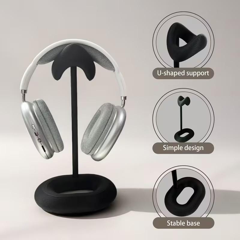 Over-Ear Headphone Stand Multifunctional Phone Tablet Desktop Holder Fits All Earphones Detachable Display Rack Perfect Gift