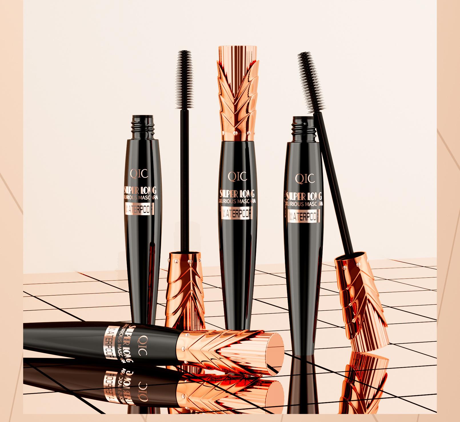 QIC Royal Crown Mascara 5D Fanning Effect for Sky-High Lashes! Achieve Length, Curl & Volume in One Swipe, The Secret to Fluffy Doll Lashes #mascara #makeuptok