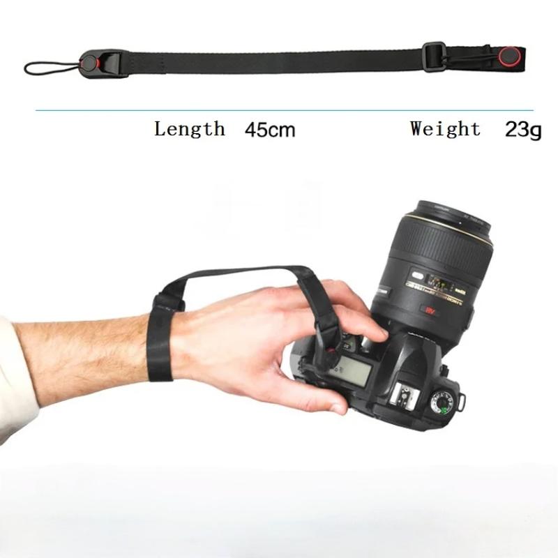 Universal Camera Hand Strap for Dslr & Mirrorless Cameras, Compatible with Dji Osmo Action, Sports Cam Accessories, Durable Design