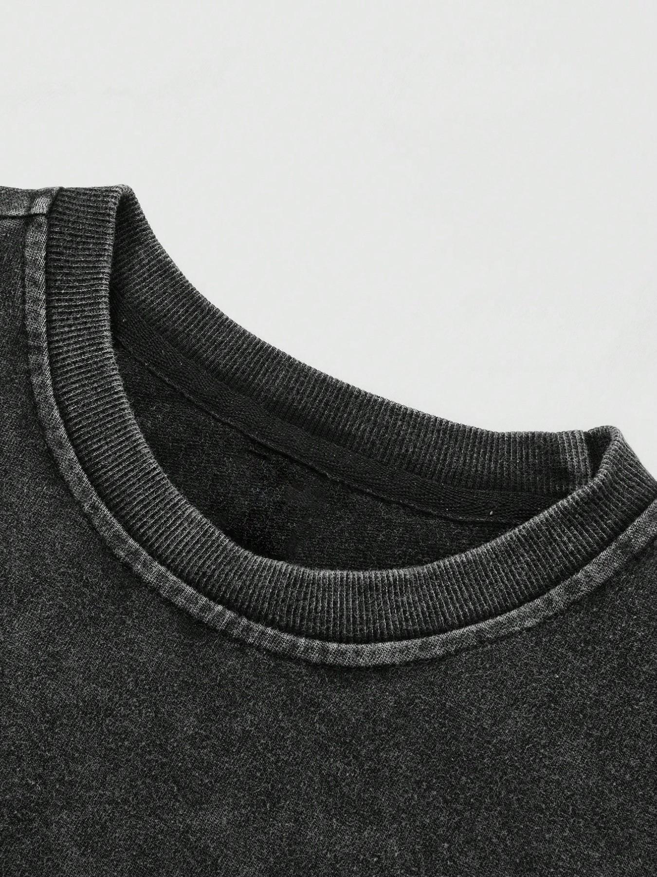 【TDOTW】Men's Washed Sleeveless Fitted Casual Plain Vest, high-quality cotton, all-day wear, street culture effect, enhance comfort and fashion