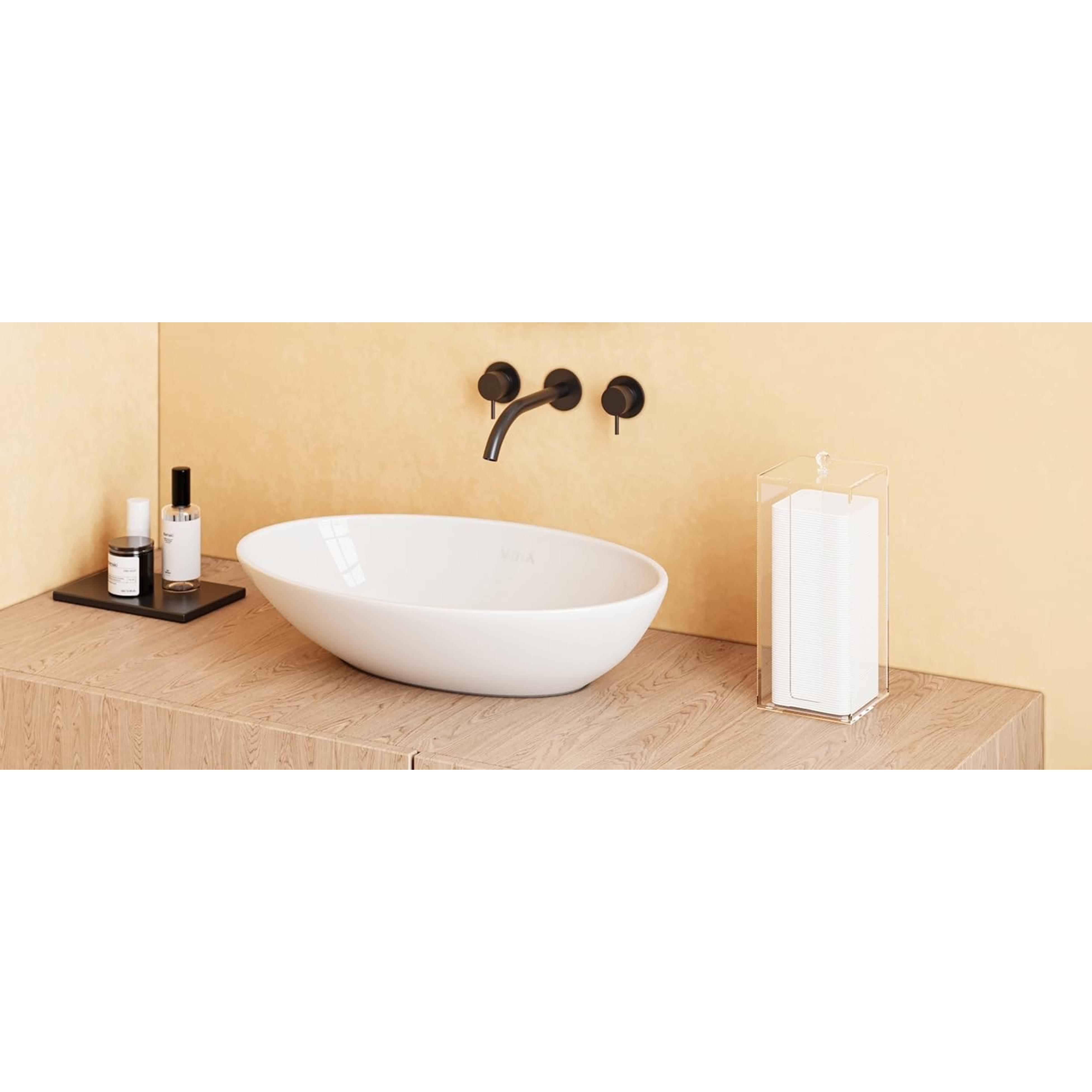 Acrylic Clean Pad Storage Box, Cotton Pad Dispenser, Square Rounds Cotton Pad Holder (Pad Not Included) - Vertical with Lid Acrylic Clean Pad Storage Box, Cotton Pad Dispenser, Square Rounds Cotton Pad Holder (Pad Not Included) - Vertical with Lid